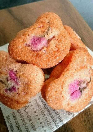 ほんのりピンクの桜フィナンシェ-レシピのメイン写真