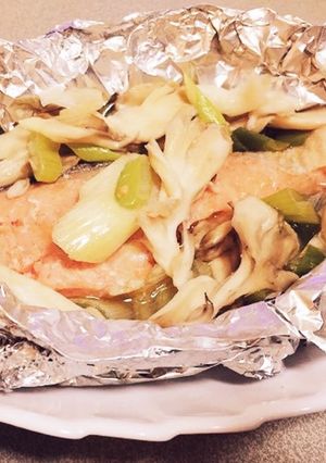 簡単3ステップ・鮭ホイル焼き！-レシピのメイン写真