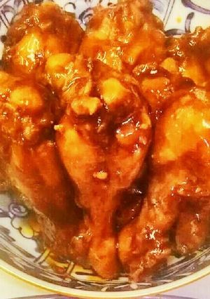 鶏手羽のマーマレード煮-レシピのメイン写真