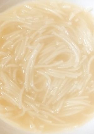 母親の介護食嚥下食にクリームシチュー煮麺-レシピのメイン写真
