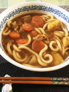 簡単!うちのカレーうどん-レシピのメイン写真