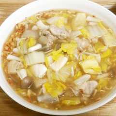 A picture of ☆男飯☆０２５　海鮮あんかけかた焼きそば.