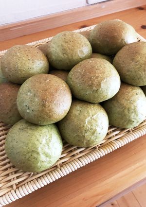 濃い♪よもぎあんぱん-レシピのメイン写真