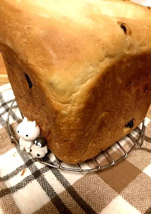 ふわふわ♡レーズン食パン-レシピのメイン写真