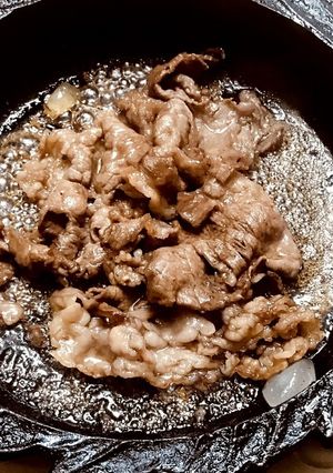 にく焼き(肉だけのすき焼き)-レシピのメイン写真