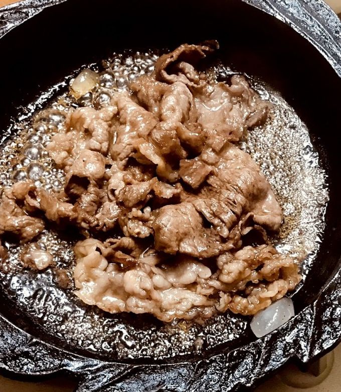 にく焼き(肉だけのすき焼き)-レシピのメイン写真