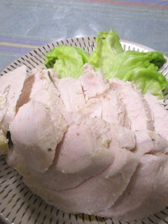 ポリ袋でしっとりサラダチキン-レシピのメイン写真