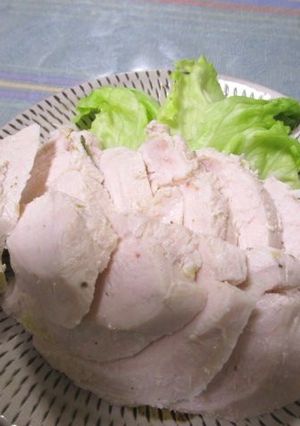 ポリ袋でしっとりサラダチキン-レシピのメイン写真