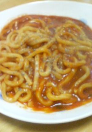 イタリアンうどん-レシピのメイン写真