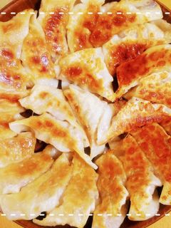 鶏がらで簡単!皮が破けないにら餃子-レシピのメイン写真