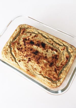 低糖質 おからとバナナの簡単ケーキ-レシピのメイン写真