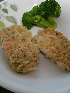 離乳食版♪豚肉と野菜のお焼き-レシピのメイン写真