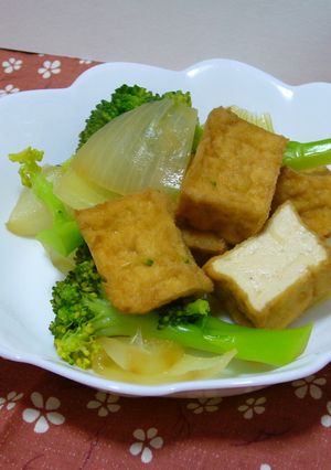 厚揚げとブロッコリーのうま煮-レシピのメイン写真