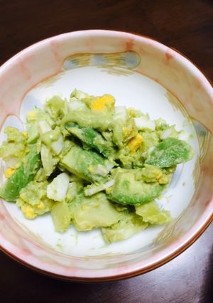 アボカドの簡単サラダ-レシピのメイン写真