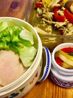 キノコのマリネ-レシピのメイン写真