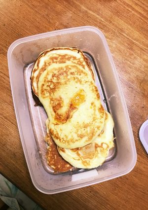 ホットケーキフルーツミックス-レシピのメイン写真