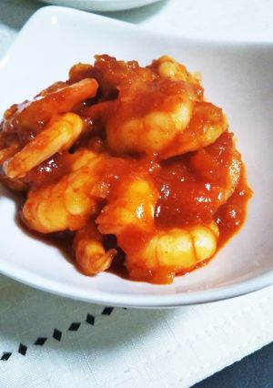 ♡祝話題入り♡これだけで？絶品エビチリ-レシピのメイン写真