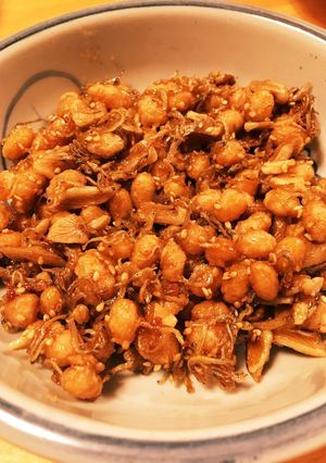 マルコメ料亭の味で味噌揚げ大豆-レシピのメイン写真