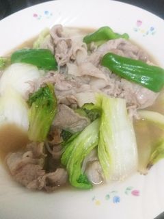しらたきの肉スープ焼きそば-レシピのメイン写真