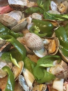 簡単★見栄えする魚介パエリア-レシピのメイン写真