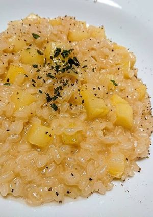 イタリア料理人のリンゴのリゾット-レシピのメイン写真