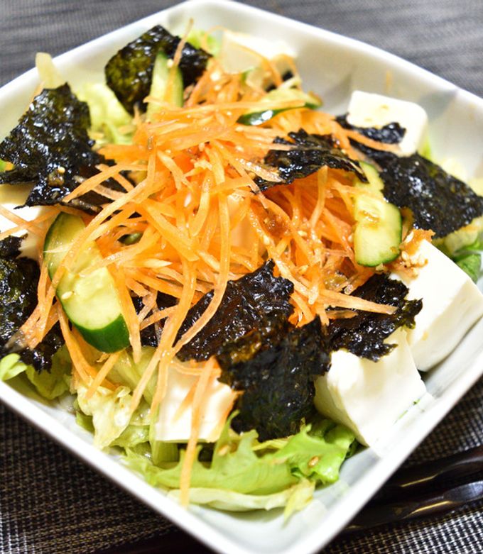 とっても簡単！チョレギサラダ by ハウスフィールド 【クックパッド