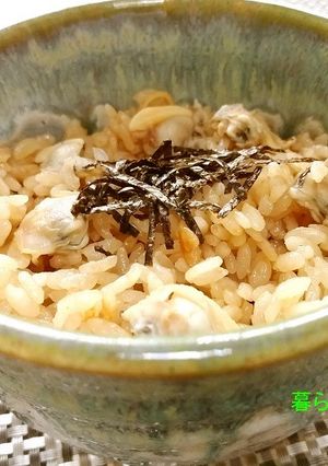 めんつゆで簡単♪アサリご飯-レシピのメイン写真