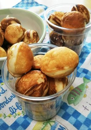 ヨーグルトで☆もっちり鈴カステラ♪-レシピのメイン写真