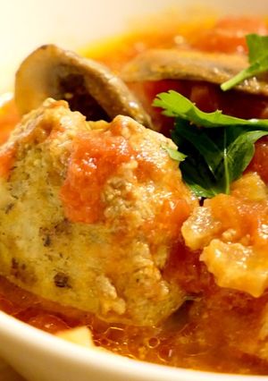 バーミキュラで！ミートボールのトマト煮-レシピのメイン写真