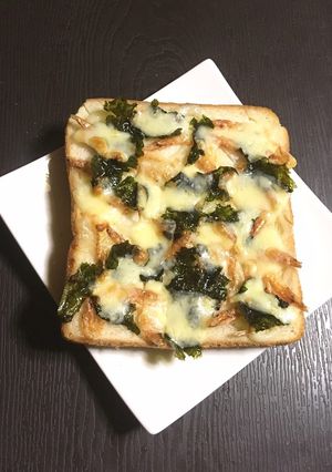 小エビと海苔のトースト-レシピのメイン写真