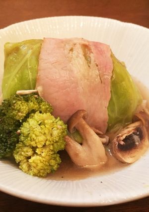 レンコンしゃきしゃき、ロールキャベツ-レシピのメイン写真