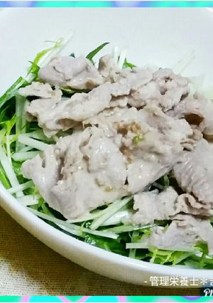 豚しゃぶサラダ-レシピのメイン写真
