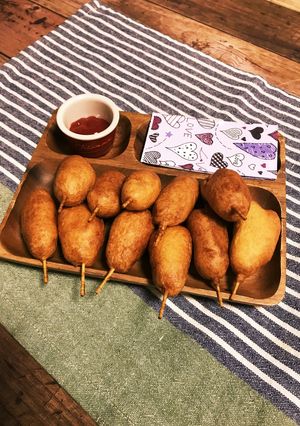 おやつ、お弁当にも♪ミニアメリカンドック-レシピのメイン写真