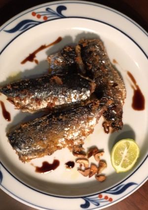 簡単★イワシのオリーブオイル パン粉焼き-レシピのメイン写真