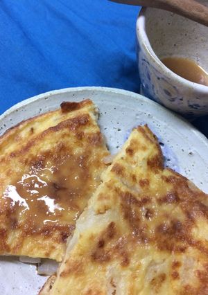 大根入りフライパンでまん丸焼き-レシピのメイン写真