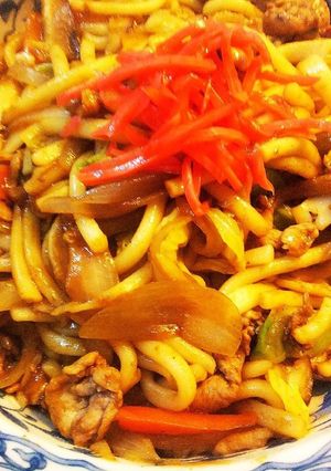 簡単,お腹満足!焼きうどん-レシピのメイン写真