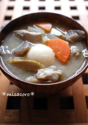 m具だくさん鶏汁-レシピのメイン写真