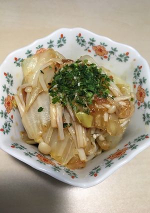 白菜とえのきの梅だれ和え-レシピのメイン写真