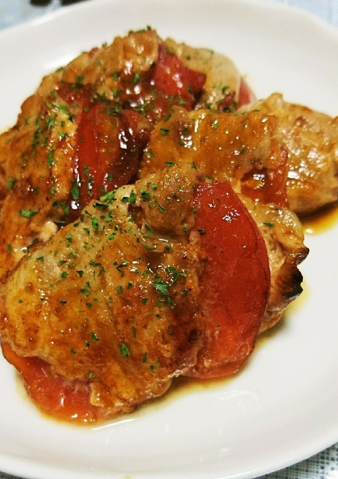 肉巻きトマトの照り焼き-レシピのメイン写真