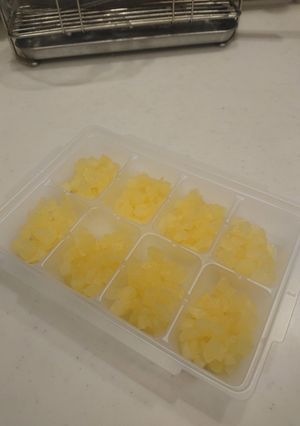 離乳食に♪レンジで簡単リンゴコンポート風-レシピのメイン写真