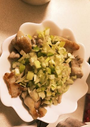 鶏モモネギ乗せ-レシピのメイン写真