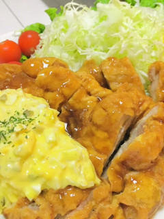 ♬たっぷりタルタルソースのチキン南蛮♬-レシピのメイン写真