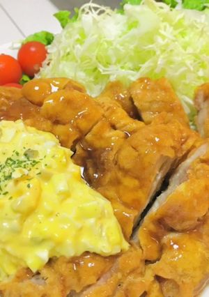 ♬たっぷりタルタルソースのチキン南蛮♬-レシピのメイン写真