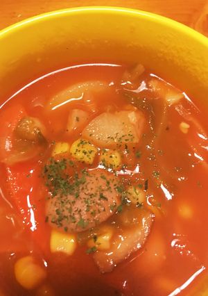 簡単♪余り野菜でミネストローネ-レシピのメイン写真