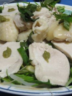 鶏むね肉の冷しゃぶ風サラダ-レシピのメイン写真
