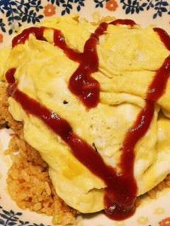 *鶏ひき肉のオムライス*-レシピのメイン写真