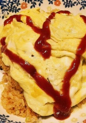 ＊鶏ひき肉のオムライス＊-レシピのメイン写真