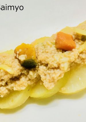*マクロビ*大根のクスクスあんかけ-レシピのメイン写真