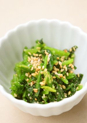 失敗知らず＊ほうれん草（青菜）のごま和え-レシピのメイン写真