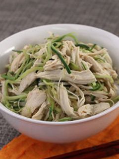 蒸し鶏の中華風どんぶり-レシピのメイン写真